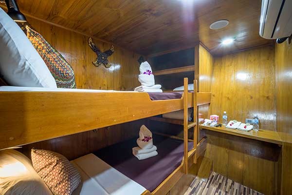 croisière Thaïlande, Budget cabin